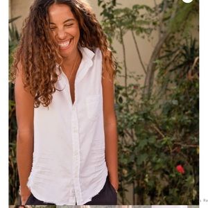 Frank & Eileen White Button Down Fiona Shirt